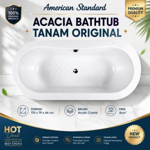 Bathtub American Standard Acacia Built-in 170 cm