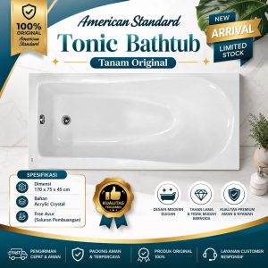 Bathtub American Standard Spa Model Tonic 170 cm