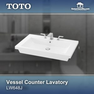 Wastafel TOTO Model LW648CJ (Body Only)