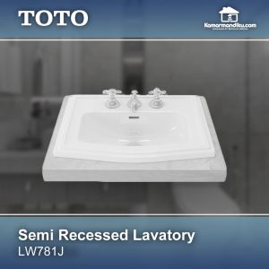 Wastafel TOTO Model LW781J (Body Only)