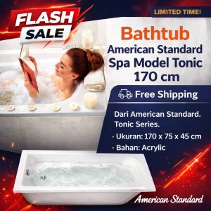 Bathtub American Standard Spa Model Tonic 170 cm