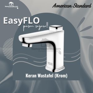 wastafel faucet american standard chrome model easyflo