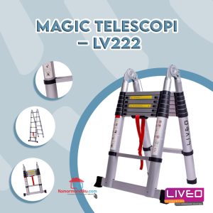 magic telescopic ladders liveo model lv222