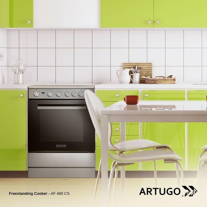 gas cooker artugo freestanding model af460cs